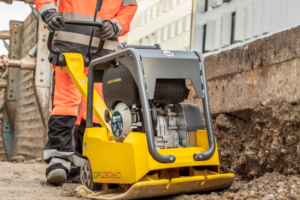 Wacker DPU 3060 trilplaat