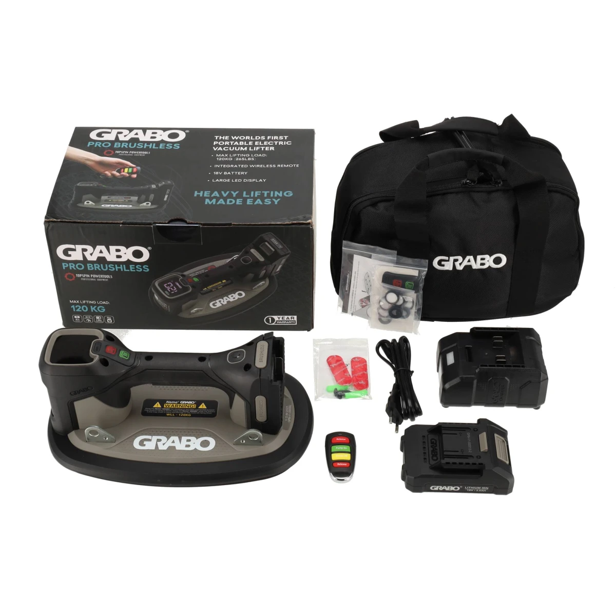 Grabo Pro Brushless in tas