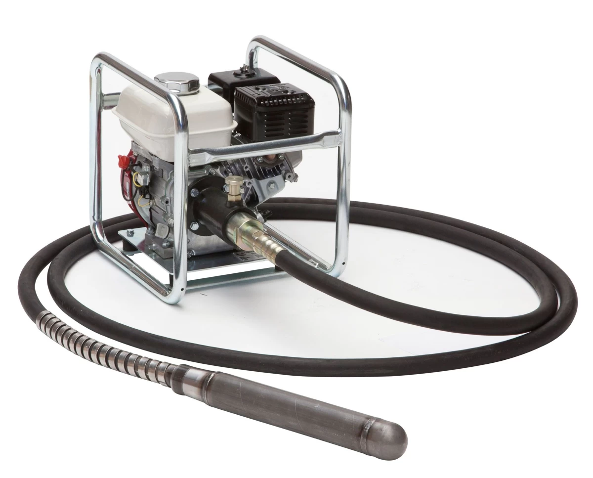 BV benzine motor Lievers compleet met 6,5 m trilslang
