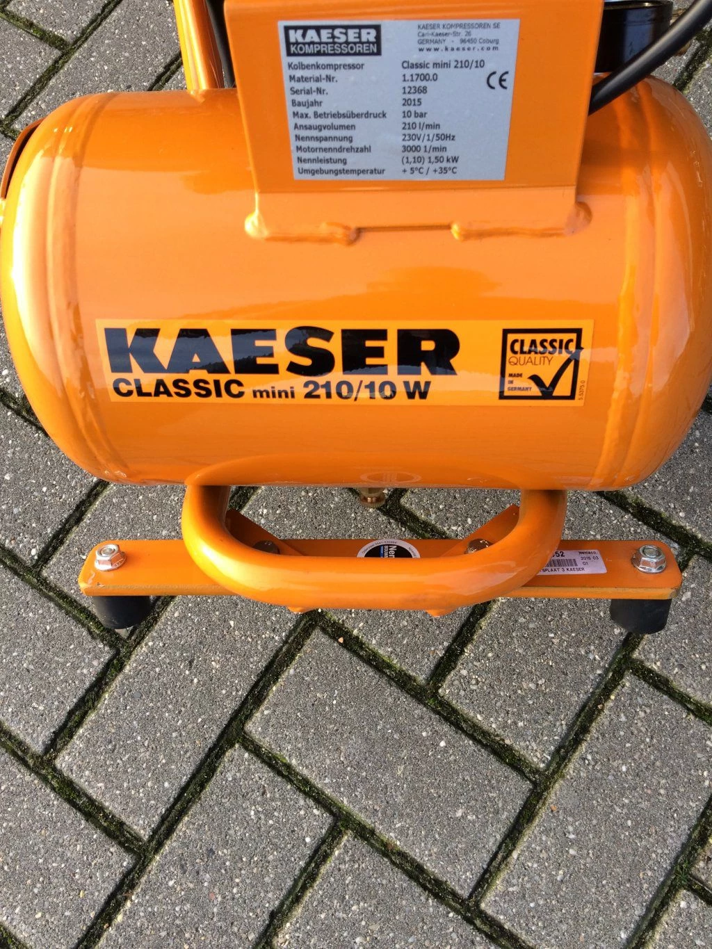 Compressor Kaeser Classic Mini 210/10 W