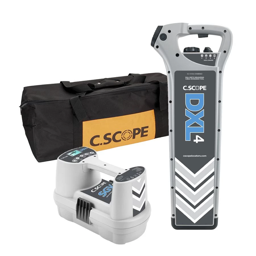 C.Scope DXL4-DBG Kabeldetector + SGV4-D Signaalgenerator + draagtas