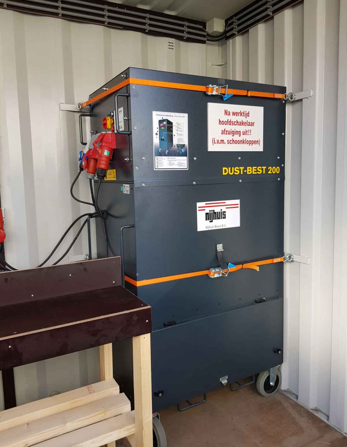 DB200 Stofafzuiger 400V