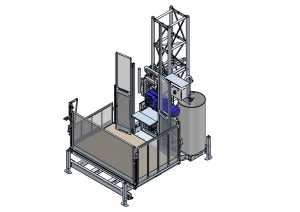 AT1000 tandheugel bouwlift 1000 kg