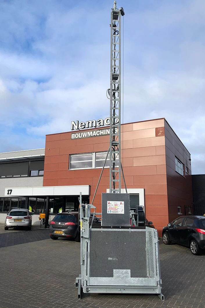 Bouwlift A34LT snelverkeer 230 volt De Jong