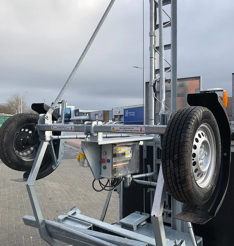 Bouwlift A34LT snelverkeer 230 volt De Jong