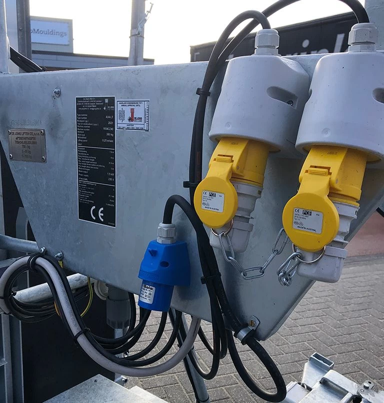Bouwlift A34LT snelverkeer 230 volt De Jong