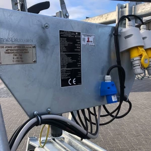 Bouwlift A34LT snelverkeer 230 volt De Jong