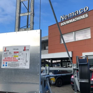 Bouwlift A34LT snelverkeer 230 volt De Jong