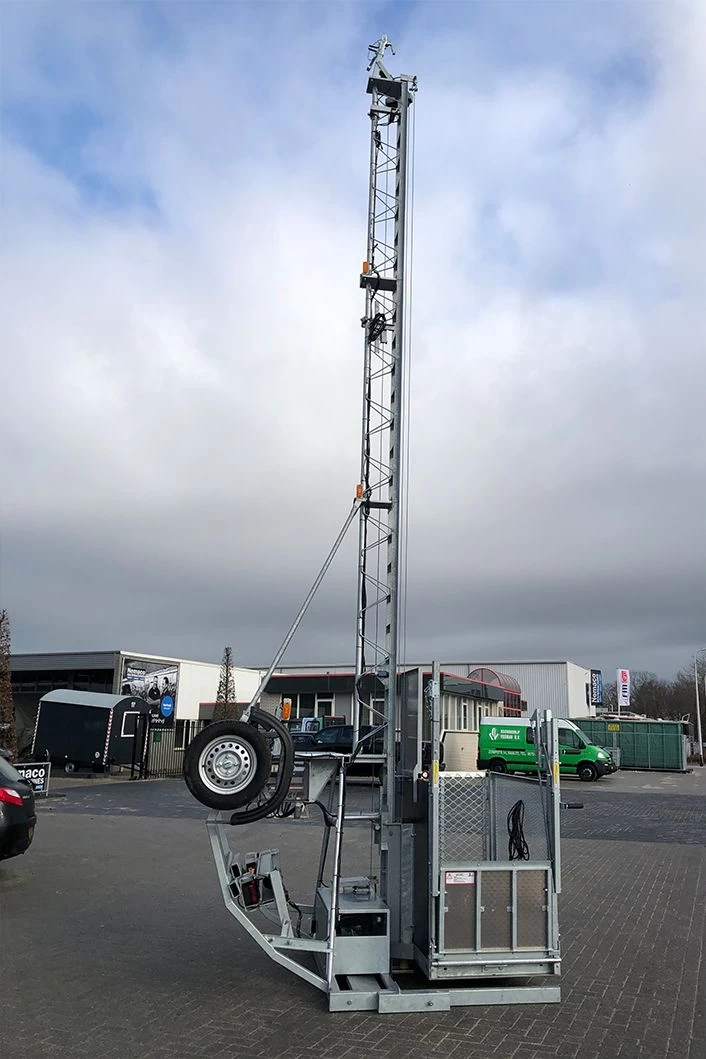 Bouwlift A34LT snelverkeer 230 volt De Jong