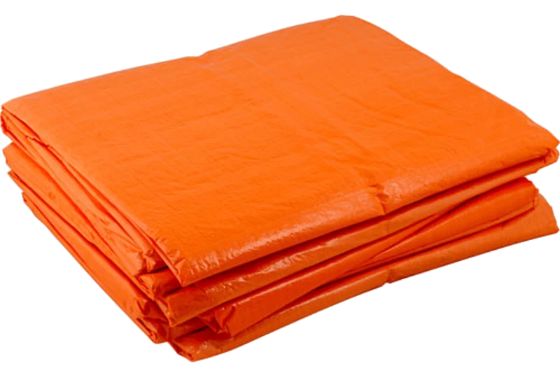 Dekkleed 3 x 4 meter oranje