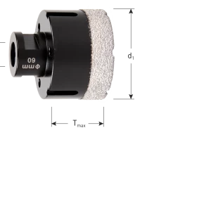 Diamantboorkroon M14 opname