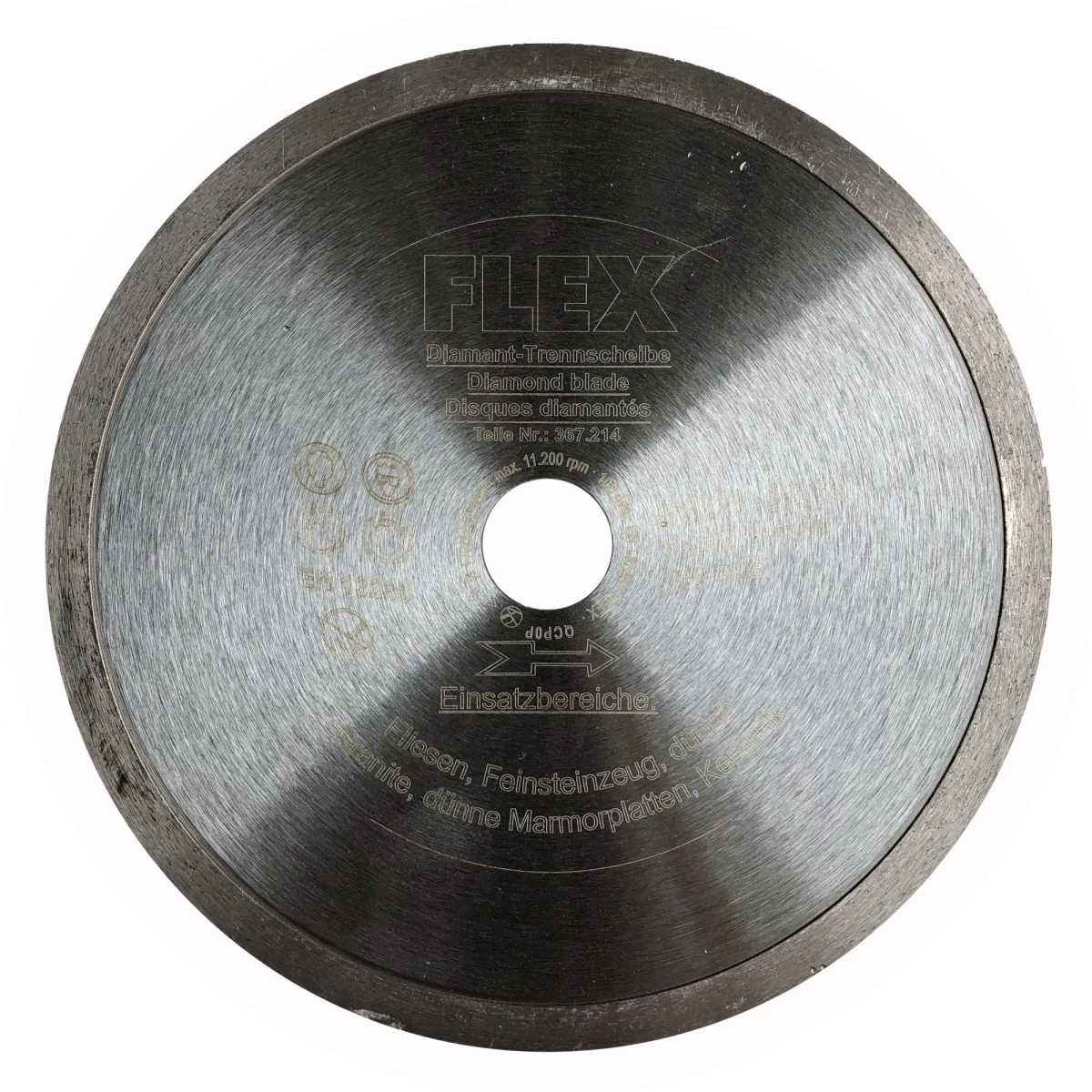 Diamantzaagblad 170 mm x 22,2 mm Flex