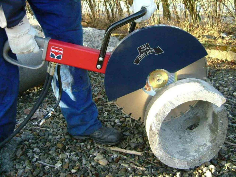 Doorslijper hydraulisch