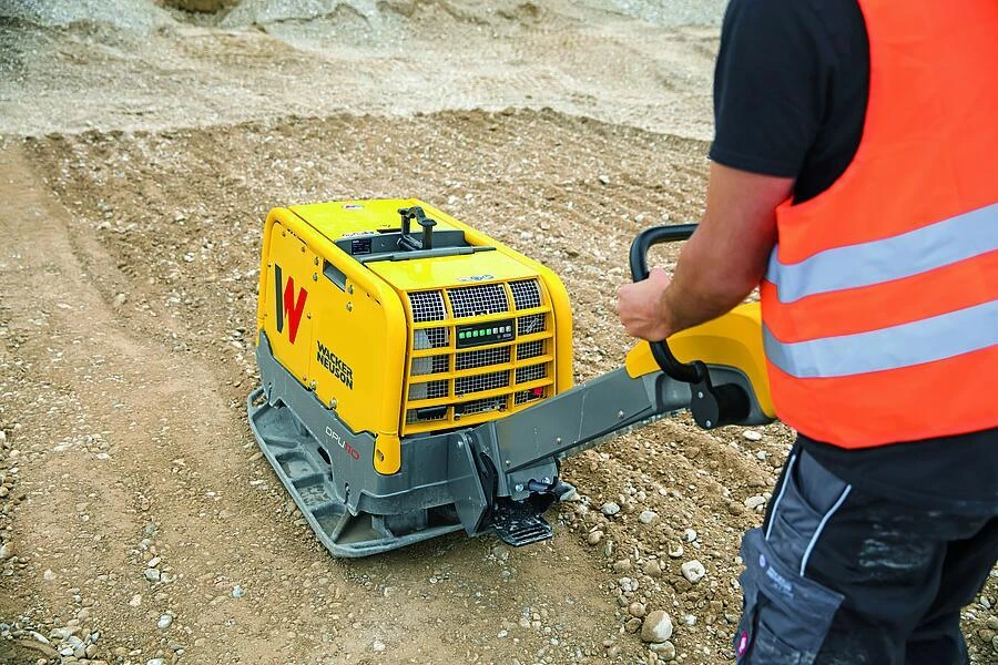 Wacker DPU 110 diesel trilplaat