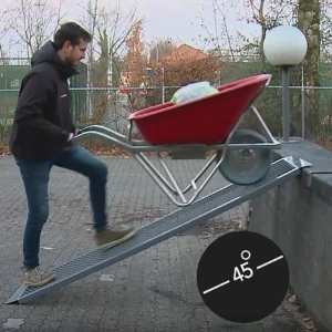 Elektrisch aangedreven kruiwagen 90 liter Wheelbarrow