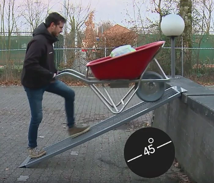 Elektrisch aangedreven kruiwagen 90 liter Wheelbarrow