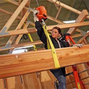 Elektrische lier draagbaar PullzAll 450 kg