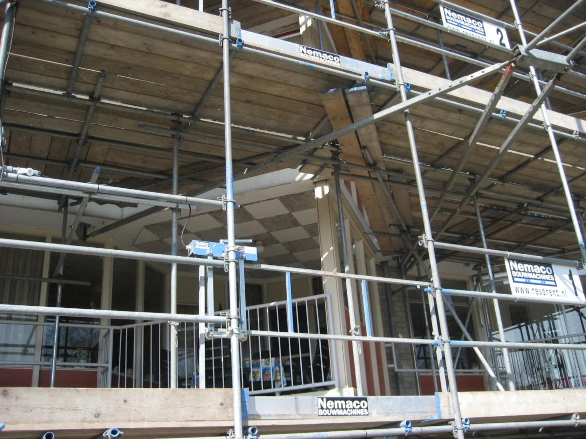 Etage schuifhek inclusief zendknop