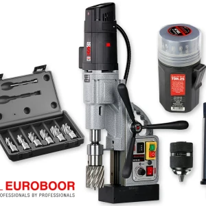 Euroboor ECO.55S+/T magneetboormachine set