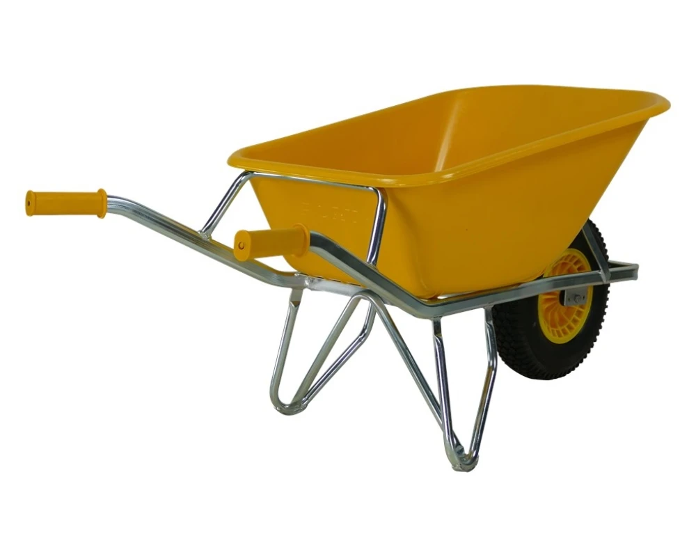 Fort SMB100 kruiwagen 100 liter geel