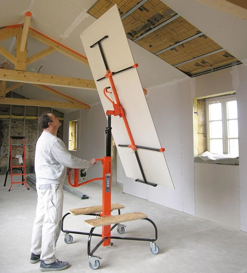 Gipsplatenlift 4,5 meter hoog
