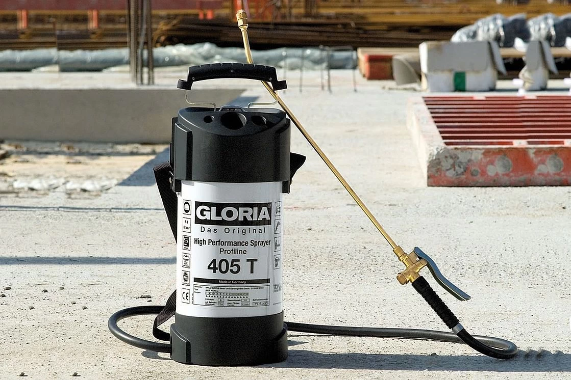 Gloria oliebestendige hogedrukspuit 5 liter 405T profline staal