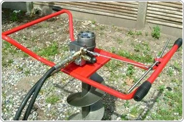 Grondboormachine Hydraulisch