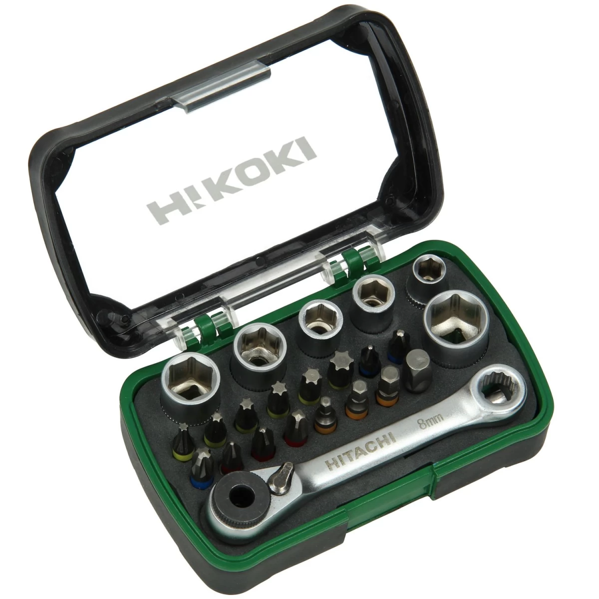 Hikoki 24-delige bit/dopsleutelset