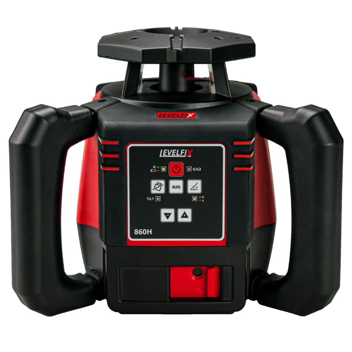 Horizontale bouwlaser Levelfix 860H met baak & statief