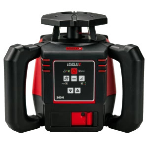 Horizontale bouwlaser Levelfix 860H met baak & statief
