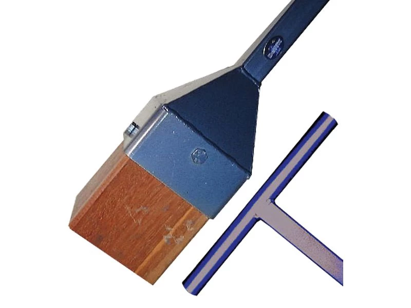Houten blok voor bandenstamper
