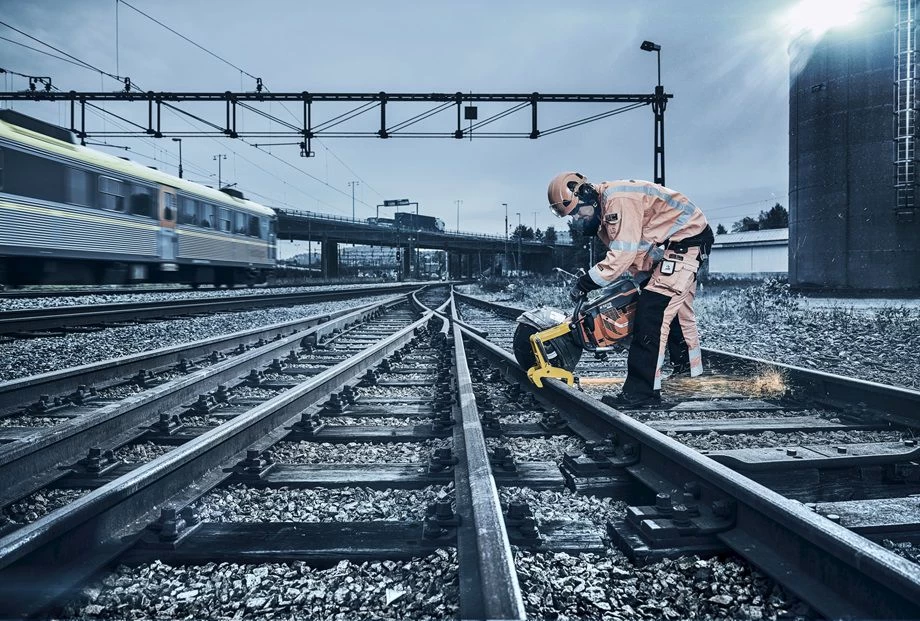 Husqvarna K1270 Rail doorslijpmachine 400 mm
