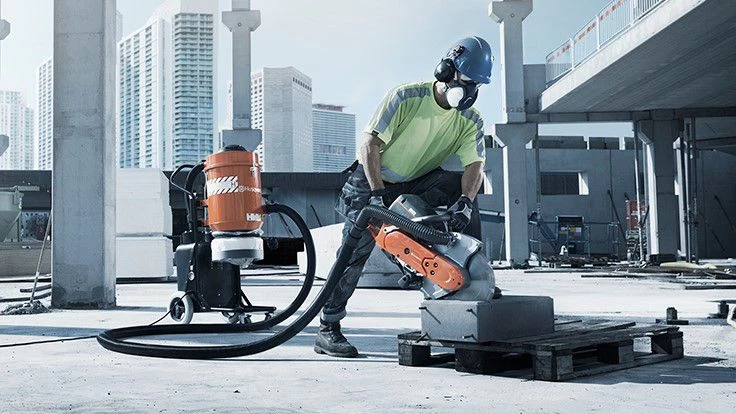 Husqvarna K770 VAC doorslijpmachine 300mm
