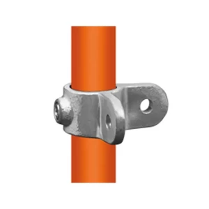 Inbuskoppeling dubbel oogdeel 90 graden 48.3mm