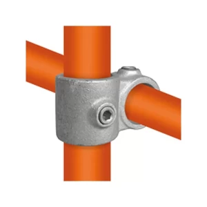 Inbuskoppeling verloop kruisstuk 90 graden 48.3/33.7mm