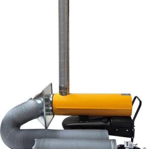 Indirect gestookte heater SE 120 set