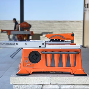 Tegelzaagmachine iQ228 inclusief stofafzuiging