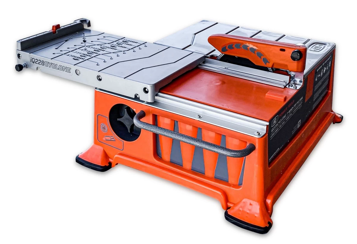 iQ228 Cyclone steenzaagmachine inclusief stofafzuiging