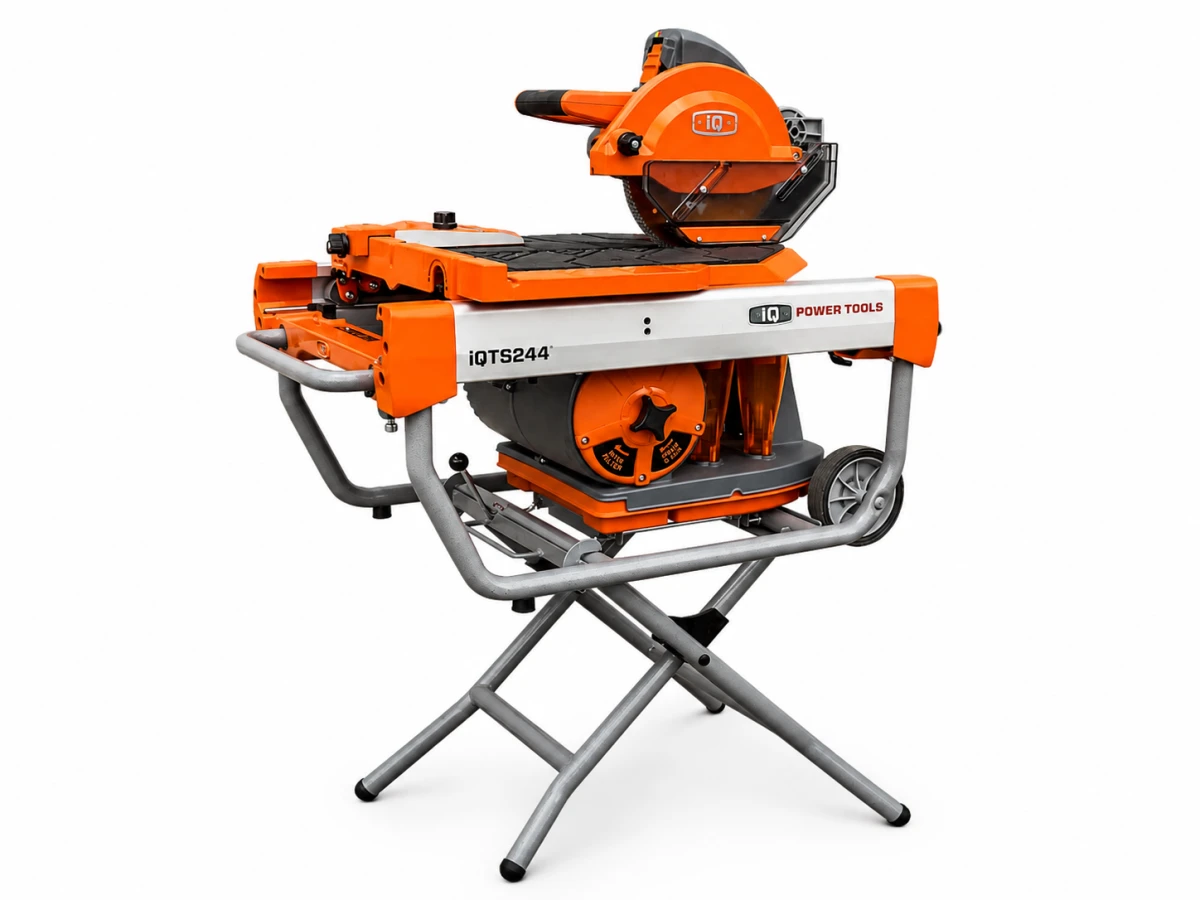 iQTS244 steenzaagmachine inclusief stofafzuiging