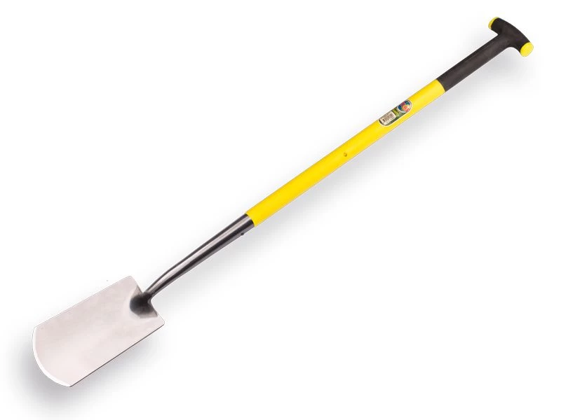 Kabelspade met gepolijst blad en zeer sterke fiberglas T-steel