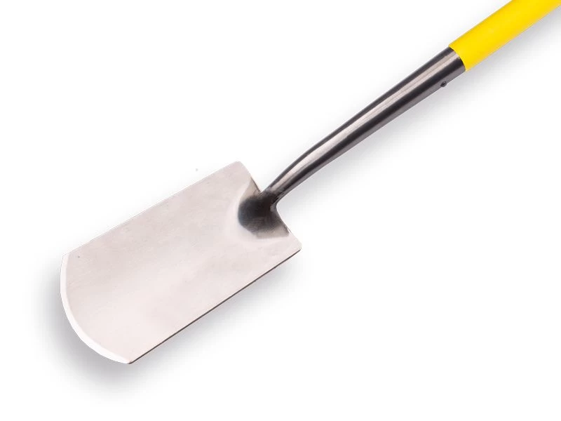 Kabelspade met gepolijst blad en zeer sterke fiberglas T-steel
