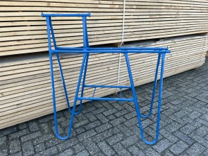 Klapschraag met geïntegreerde metselschraag gebruikt