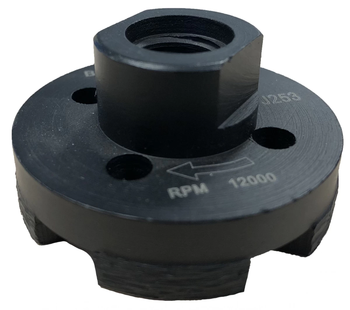 Komschijf 50 mm zwart