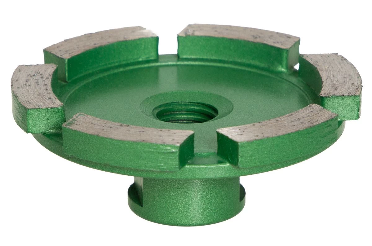 Komschijf 70 mm metallic groen