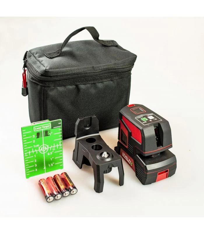 Kruislijnlaser set CL202G met statief Levelfix