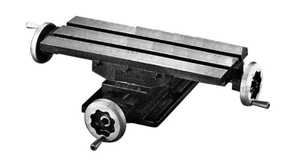 Kruistafel t.b.v. kolomboormachine