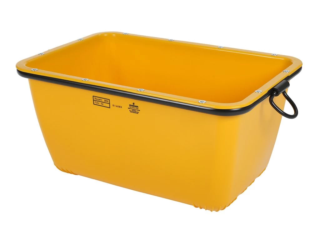 Kuip kunststof 200 liter met hijsogen