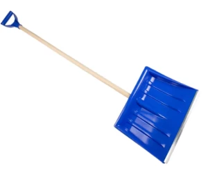 Kunststof sneeuwschuiver 40 cm met steel