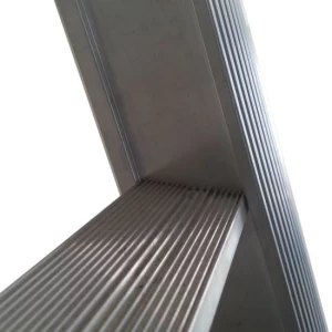 Ladder enkel uitgebogen 1x24 sporten 6,25 m