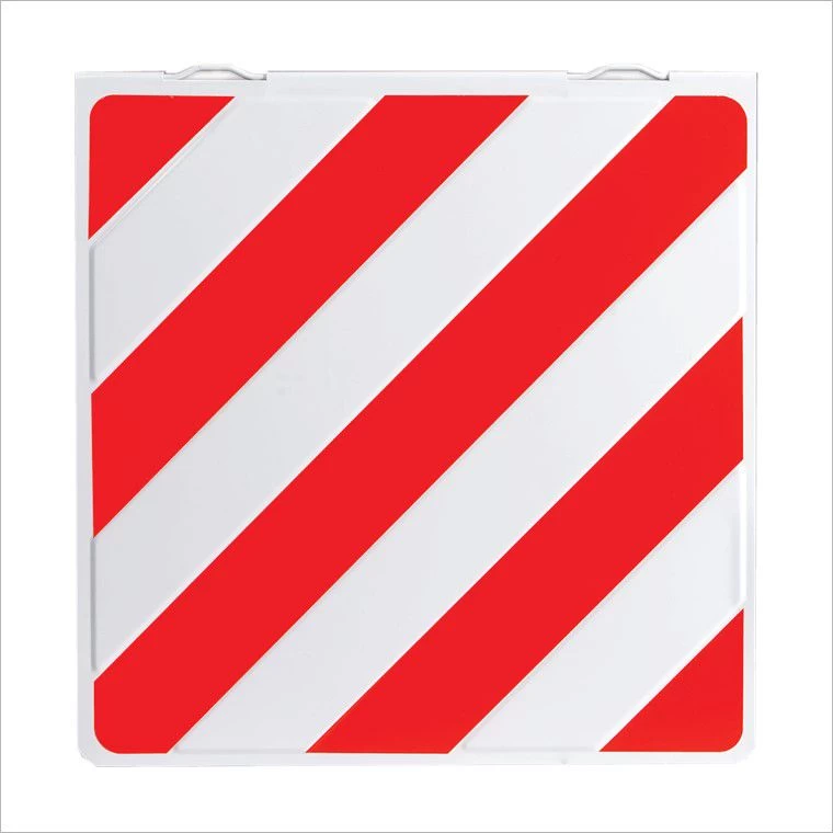 Lange ladingbord aluminium 50x50cm